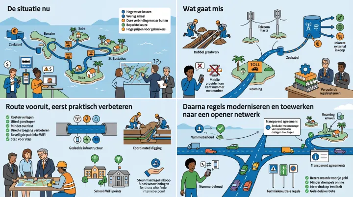Afbeelding bij Betere telecom voor Caribisch Nederland