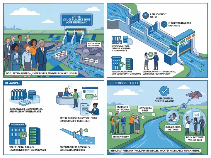 Afbeelding bij Meer grip op AI die veilig met onze taal en gegevens werkt