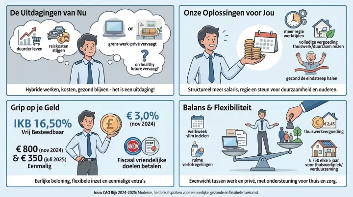 Afbeelding bij Jouw Cao Rijk 2024 2025 Klaar Voor De Toekomst