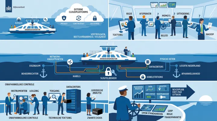 Afbeelding bij Meer grip op cloud en digitale soevereiniteit