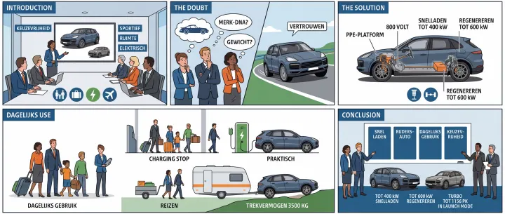 Afbeelding bij Een elektrische SUV die Porsche wil blijven